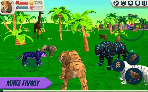 Tiger Simulator 3D Capture d'écran 2