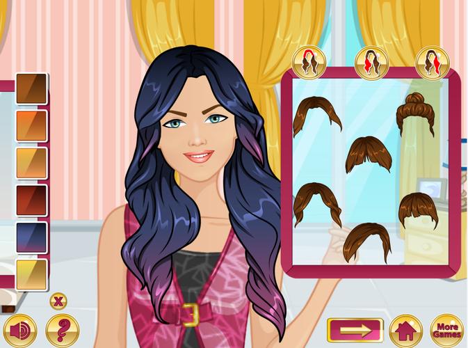 Model Star Girl Dress Up Games Скриншот 2