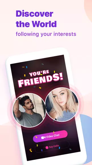 Para Me - online video chat Captura de tela 3