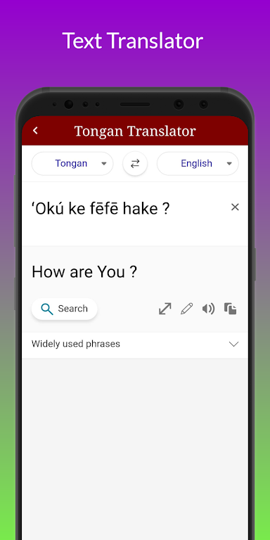 Tongan Translator Screenshot 3