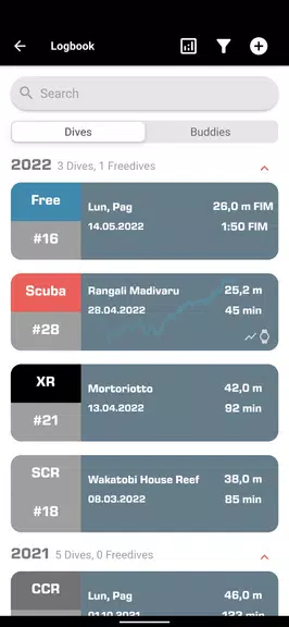 Mares App スクリーンショット 2