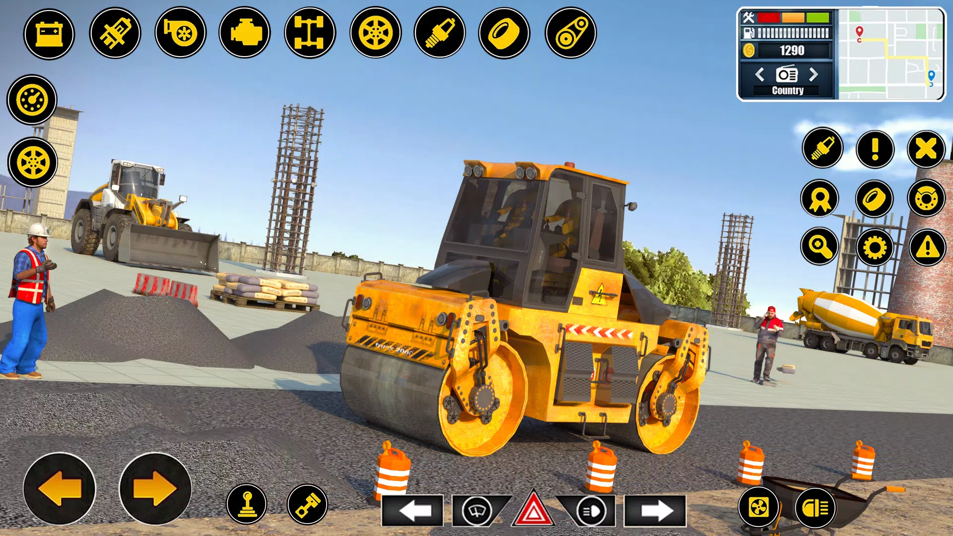3D City Road Construction Game應用截圖第4張
