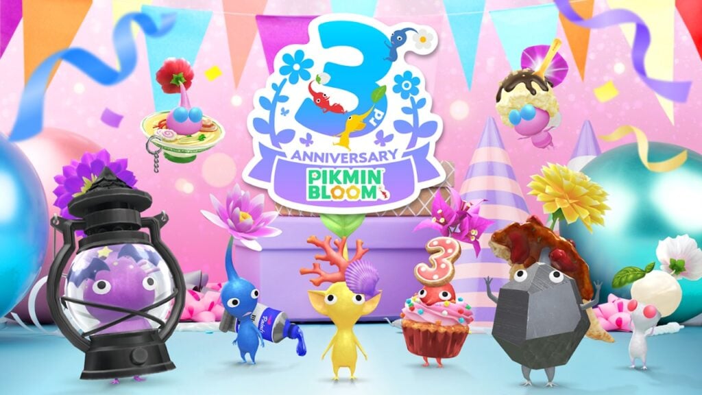 Mangolekta ng Cupcake at Mag-Party Walks para Ipagdiwang ang Pikmin Bloom Third Anniversary!