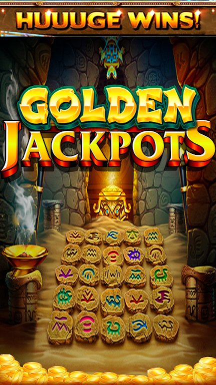 Slots! Azetc Gold Treasures Vegas Slot machines スクリーンショット 1