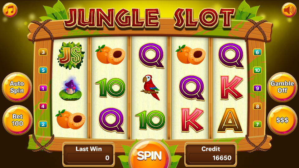 Jungle Slot Zrzut ekranu 1