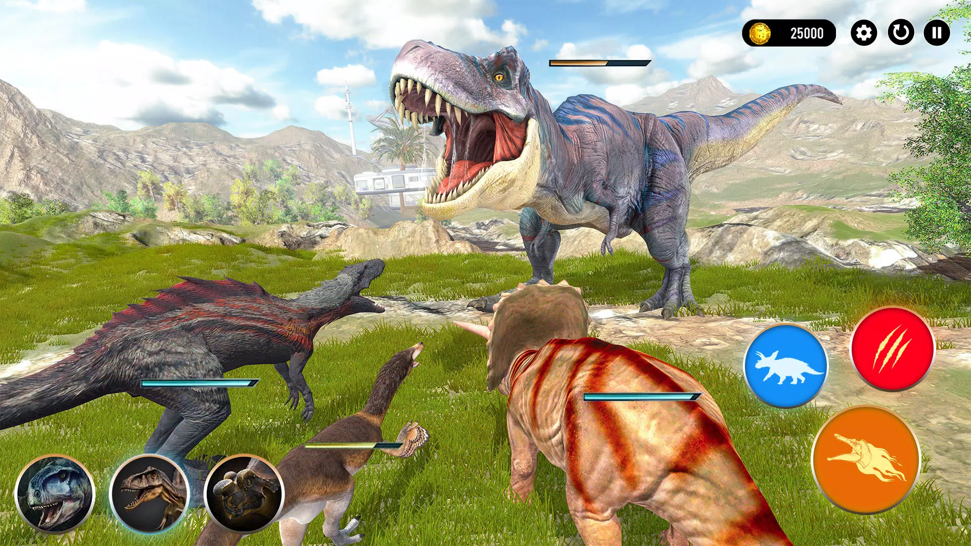 Real Dinosaur Simulator Games Ekran Görüntüsü 1