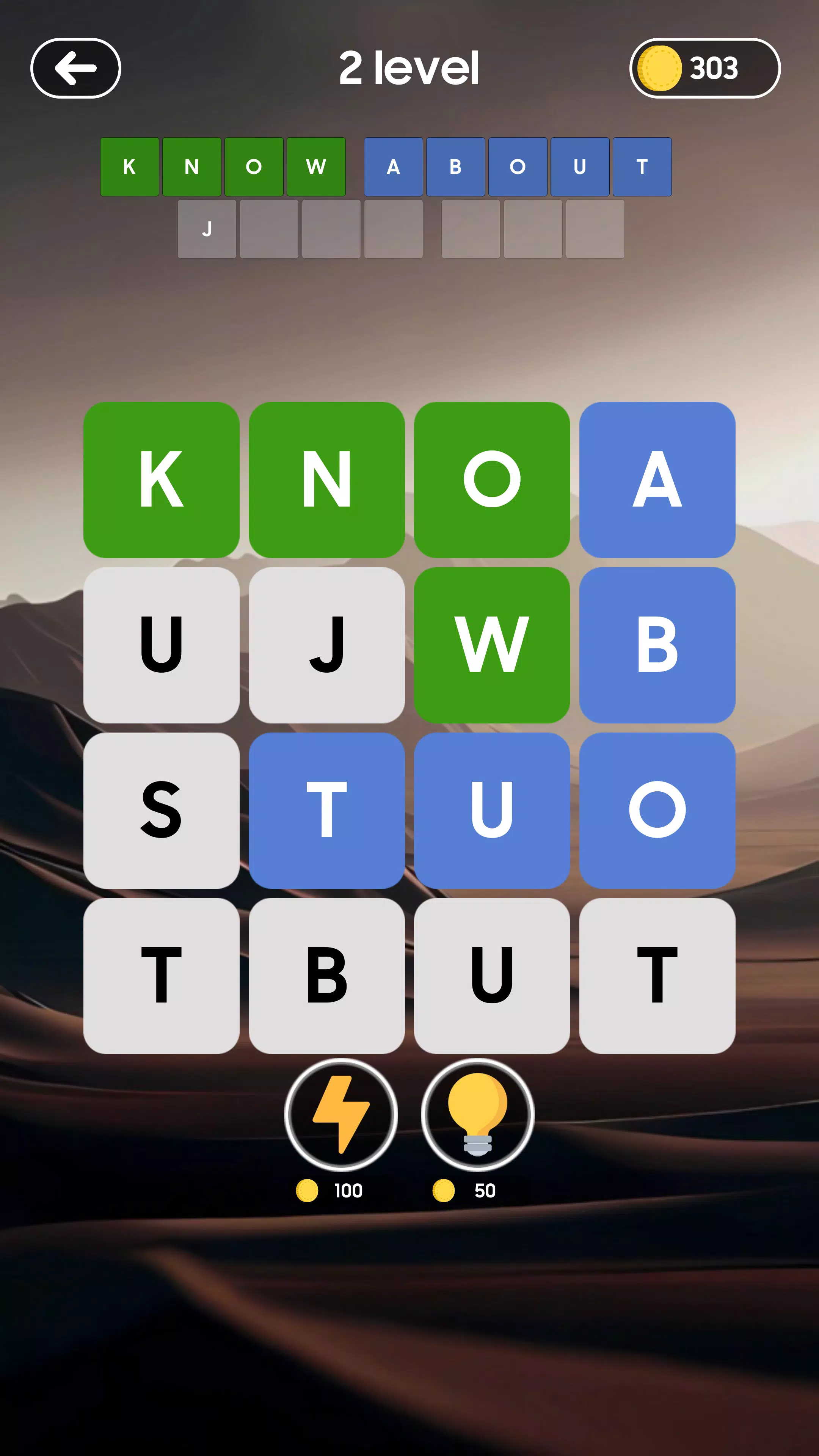 Fillwords - Crossword game ภาพหน้าจอ 2