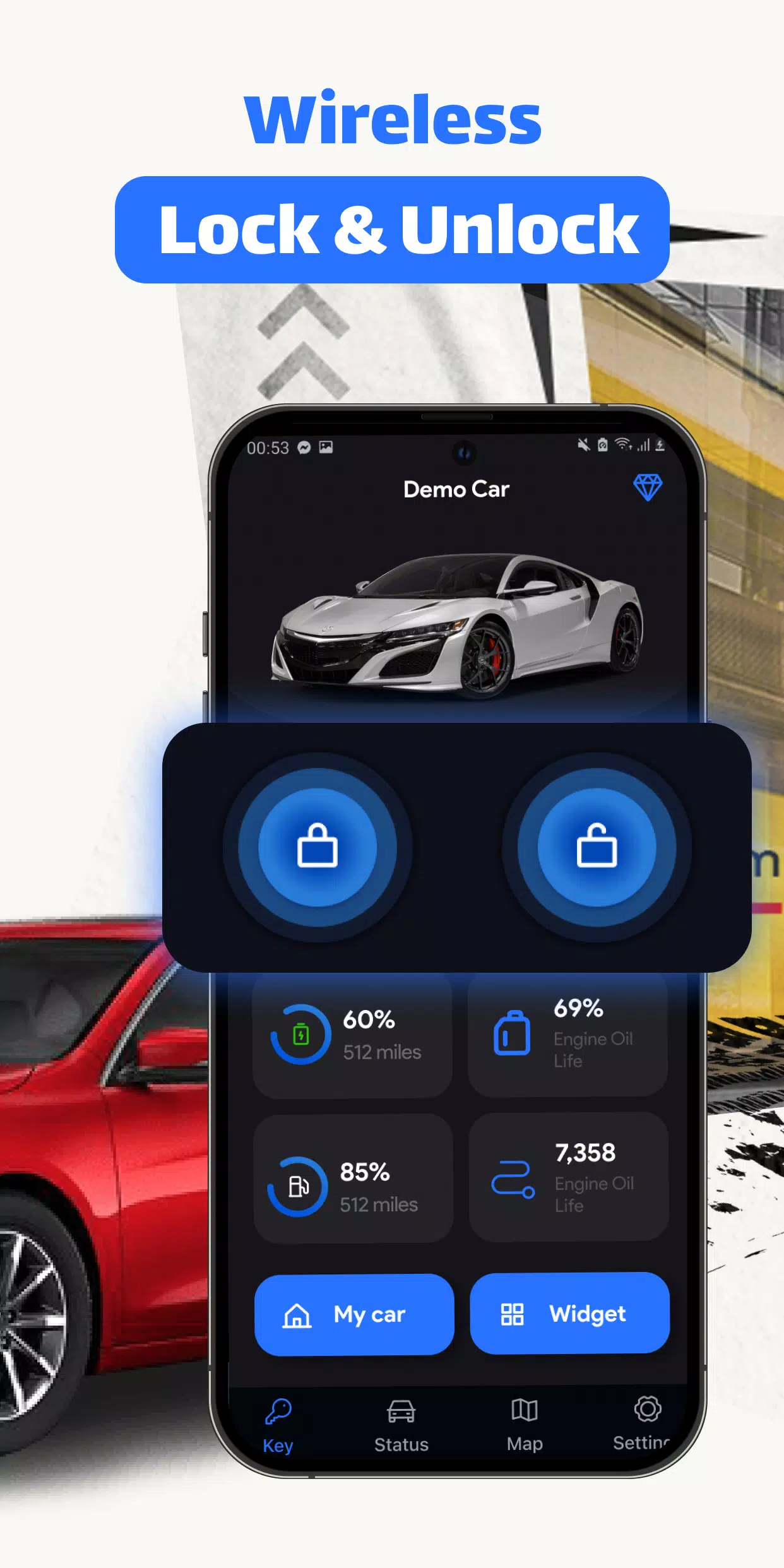 Car Key: Smart Car Remote Lock ဖန်သားပြင်ဓာတ်ပုံ 2