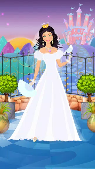 Princess Wedding Dress Up Game স্ক্রিনশট 1