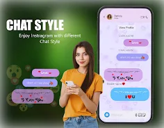 Chat Style - Fonts Keyboard ภาพหน้าจอ 3