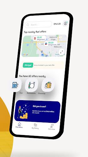 Upside: Fuel Rewards Cash Back Captura de tela 2
