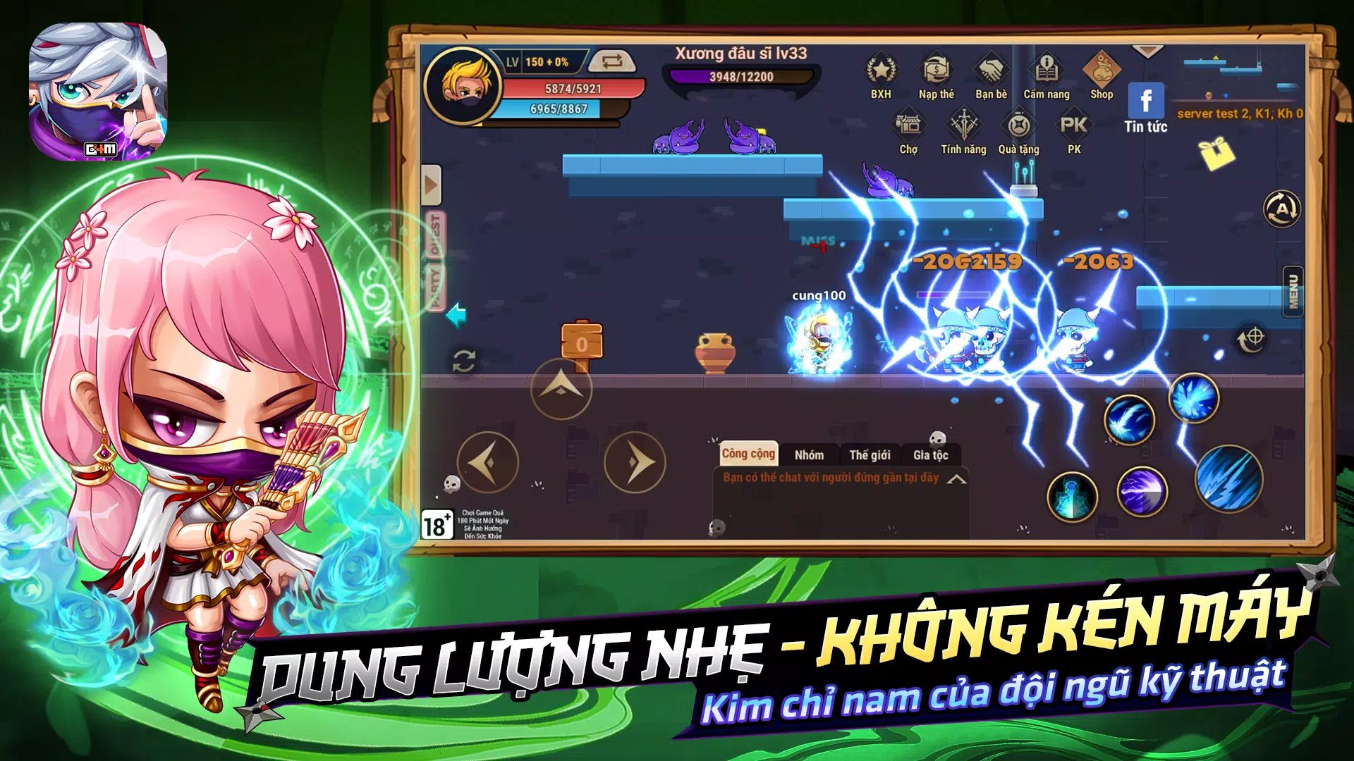 Học Viện Ninja G4M Screenshot 4