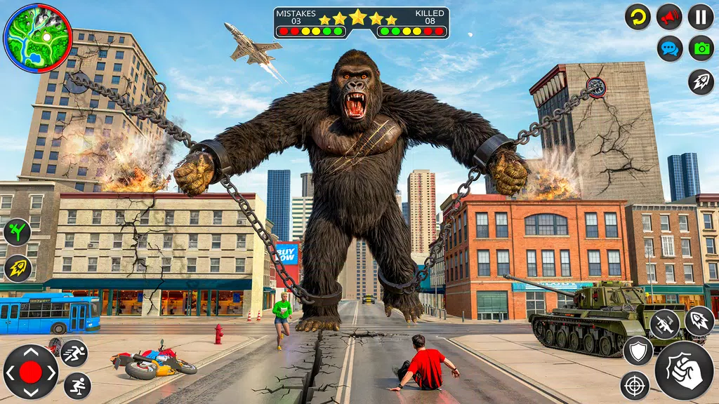 King Kong Gorilla City Attack স্ক্রিনশট 2