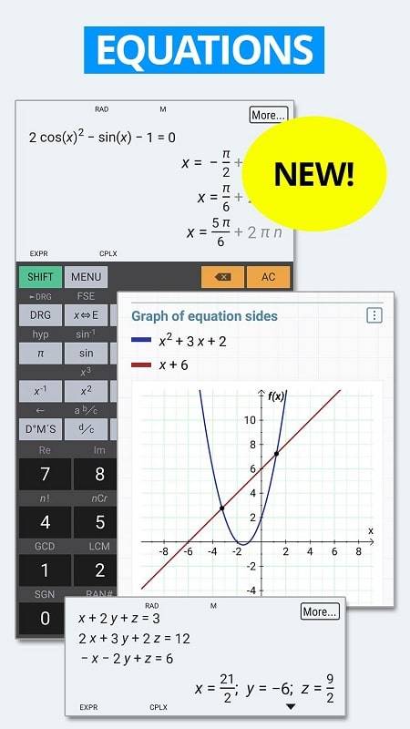 HiPER Scientific Calculator 스크린샷 1