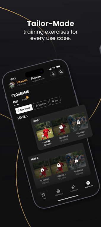 Ballers App: Football Training Schermafbeelding 2