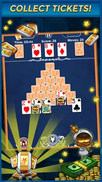 Pyramid Solitaire - Make Money Screenshot 2