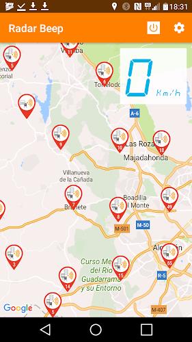 Radar Beep Détecteur de radars Capture d'écran 2
