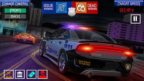 Car Game - Police Car Chase Captura de tela 4