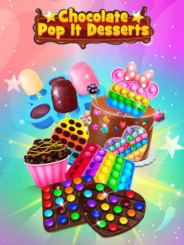 Chocolate Pop It Desserts স্ক্রিনশট 1