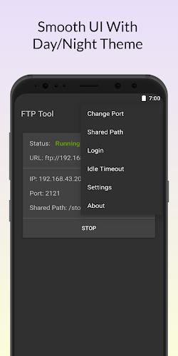 FTP Tool - FTP Server & Client Screenshot 4