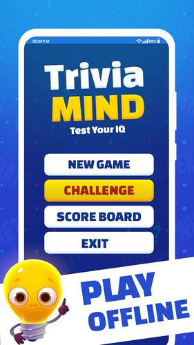 Trivia Mind - Test Your IQ Screenshot 1