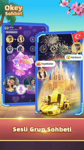 Okey Sohbet Capture d'écran 4