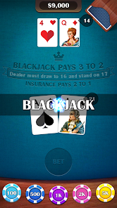 Casino BlackJack 21 Card Game ဖန်သားပြင်ဓာတ်ပုံ 3