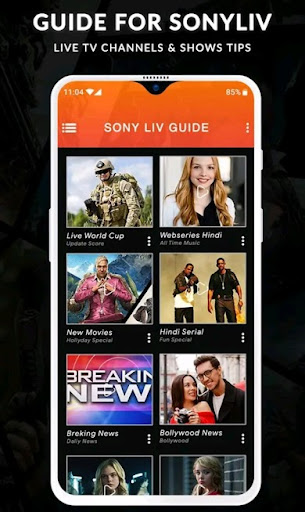 SonyLiv - Live TV Shows, Cricket & Movies Guide應用截圖第3張