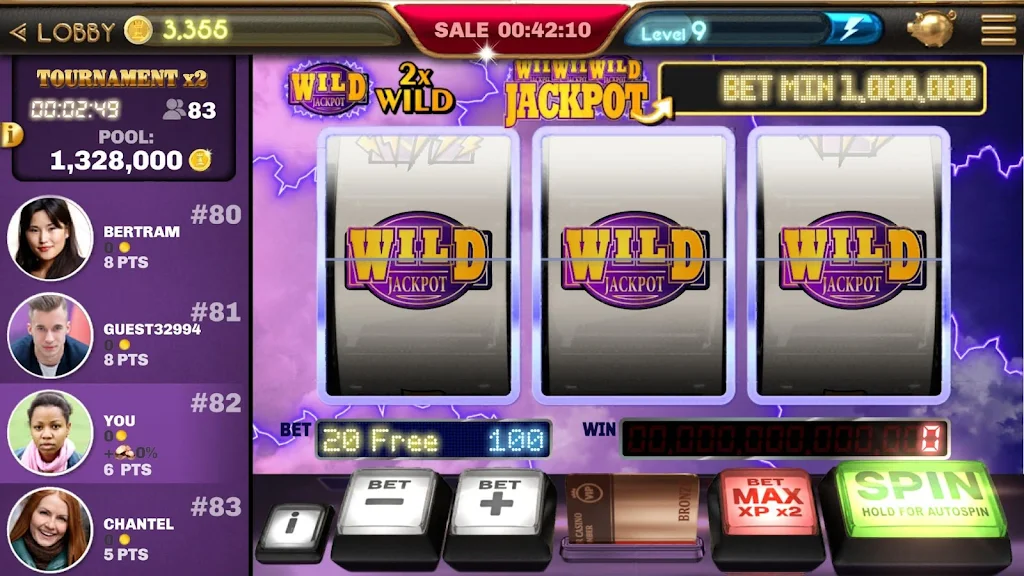 Classic Slots - Electric 777 Скриншот 3