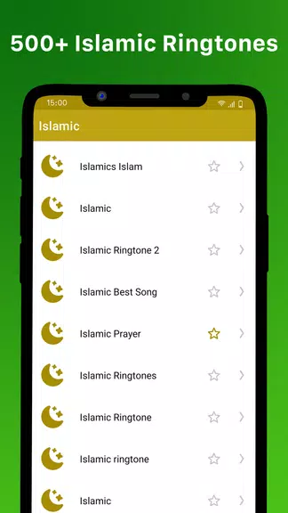 Islamic Ringtones - Nasheed Mp Ekran Görüntüsü 1