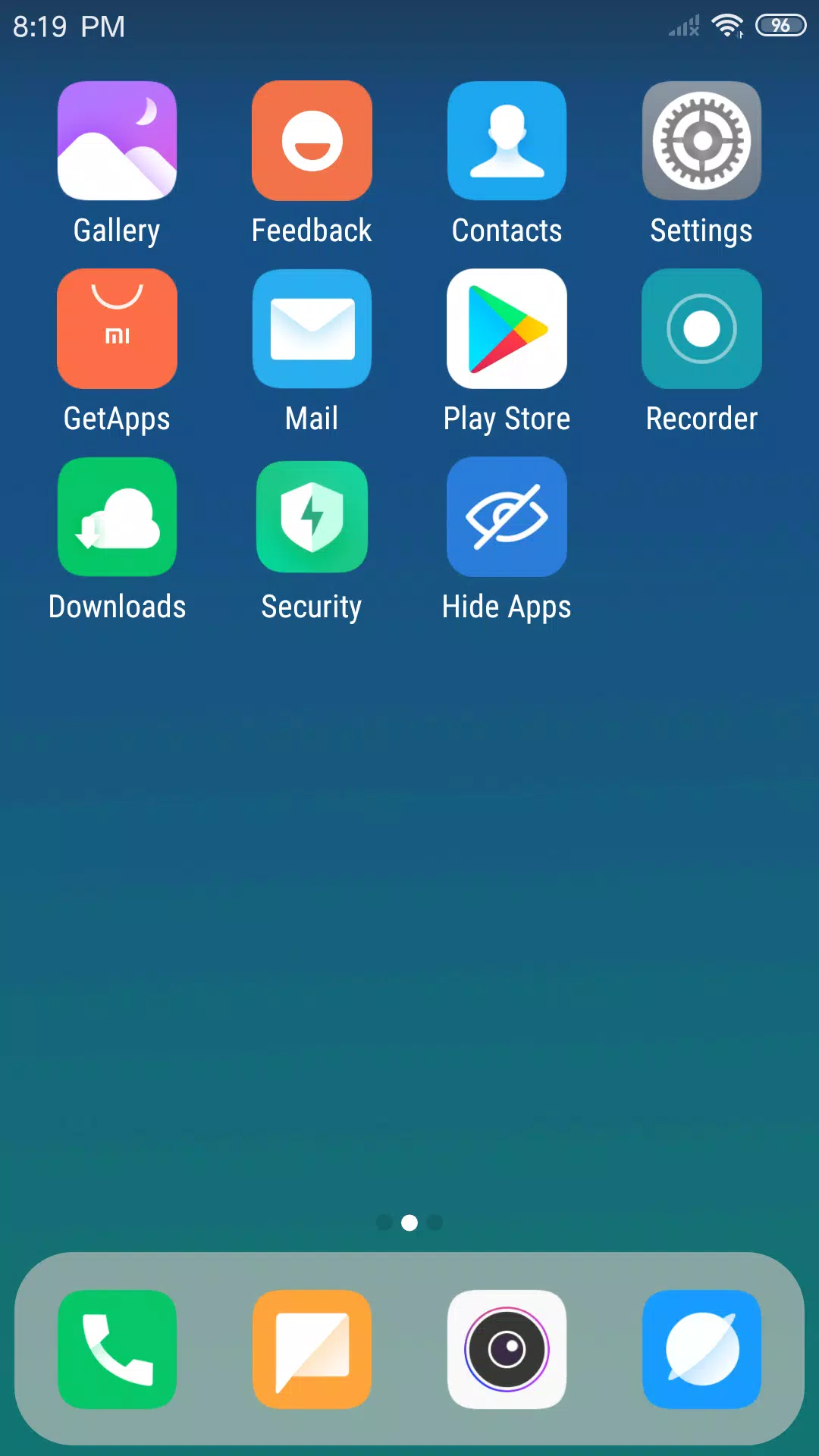 X Launcher 스크린샷 1
