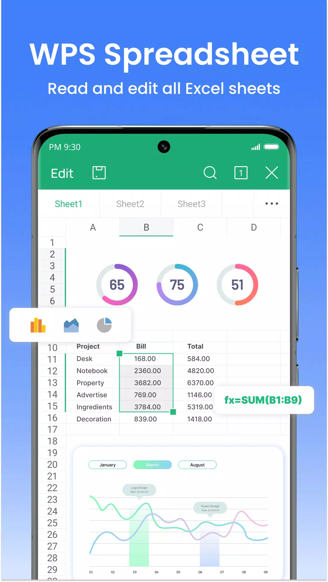 WPS Office Lite ภาพหน้าจอ 4