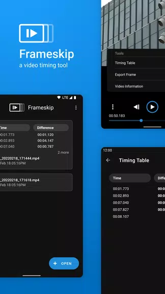 Frameskip - Video Timing Tool ภาพหน้าจอ 1