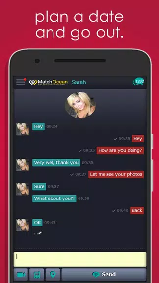 Free Dating App & Flirt Chat - MatchOcean 스크린샷 2