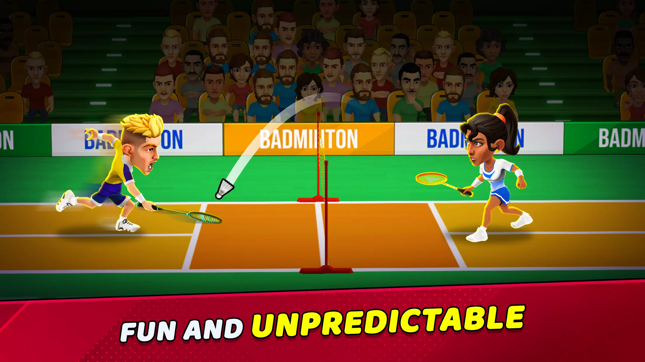 Badminton Clash 3D Ảnh chụp màn hình 2