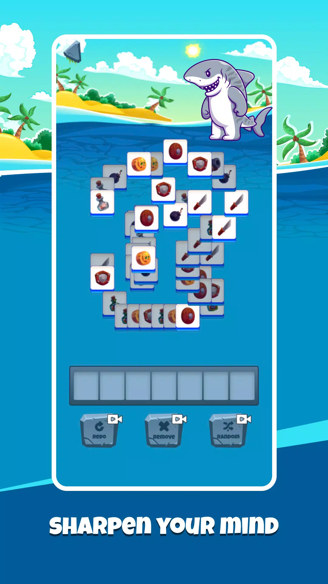 Schermata Shark Attack:Match Puzzle Game 1