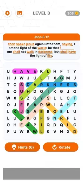 Bible Verse Search-Word Search ภาพหน้าจอ 4