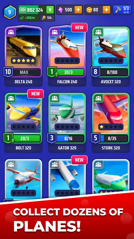 Idle Airplane Inc. Tycoon Schermafbeelding 2