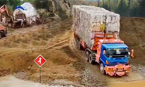 Truck Offroad Simulator Games স্ক্রিনশট 1