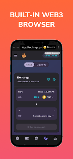 WalletSwap Crypto Wallet Zrzut ekranu 1