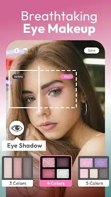 YouCam Makeup - Selfie Editor Tangkapan skrin 4