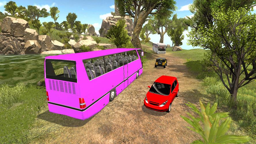 Offroad Bus Climb Hill Racing Screenshot 3