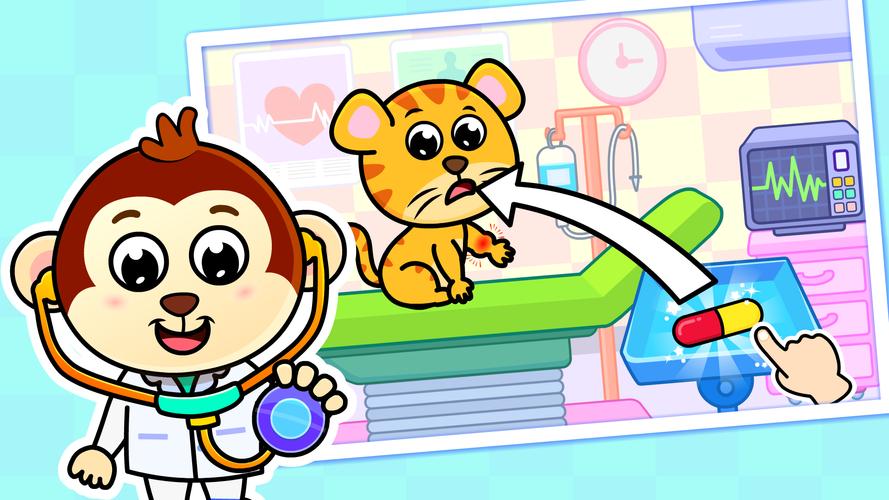 Timpy Doctor Games Скриншот 1