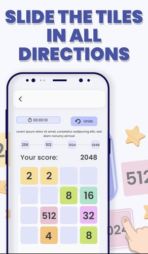 2048 Merge: Puzzle Challenge Screenshot 2