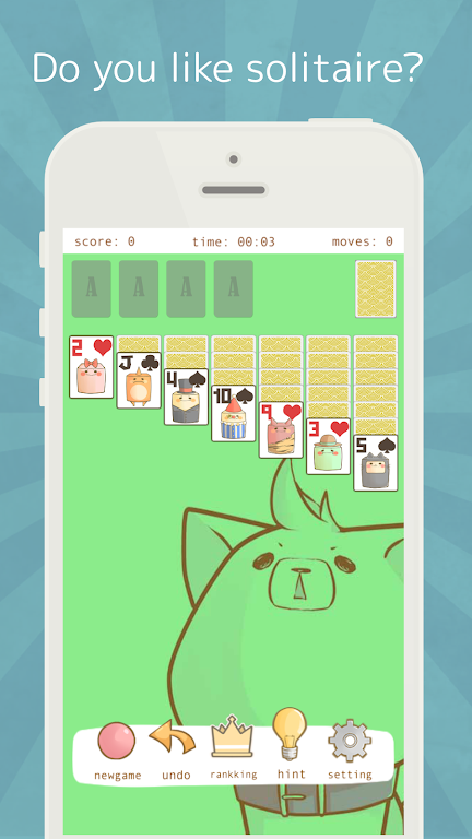 TOFUsolitaire2019 Captura de tela 1