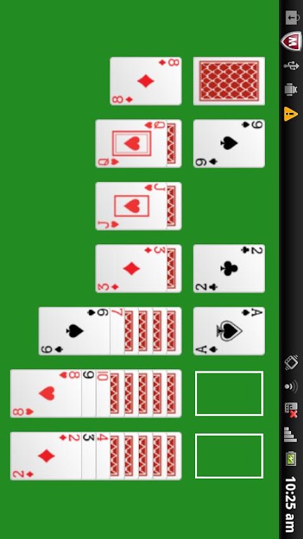 A - Solitaire card game Capture d'écran 2