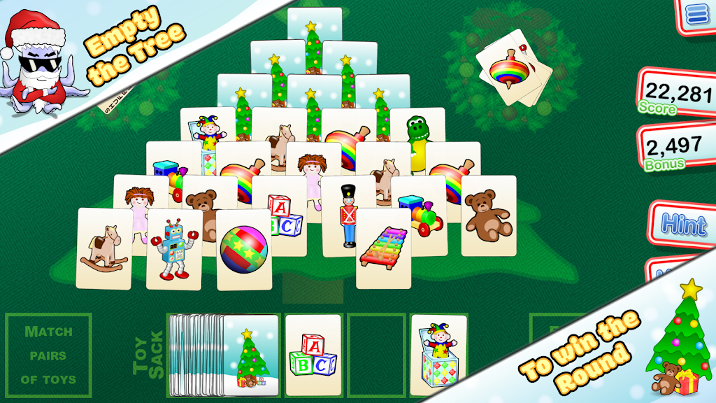 Christmas Tree Solitaire Скриншот 3