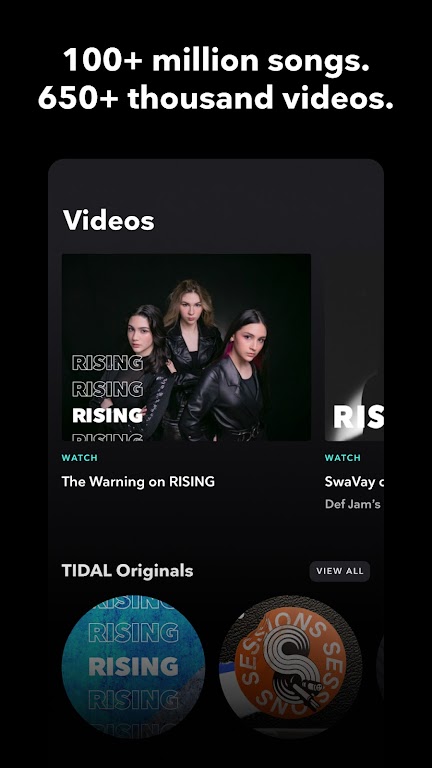 TIDAL Music: HiFi sound Screenshot 4