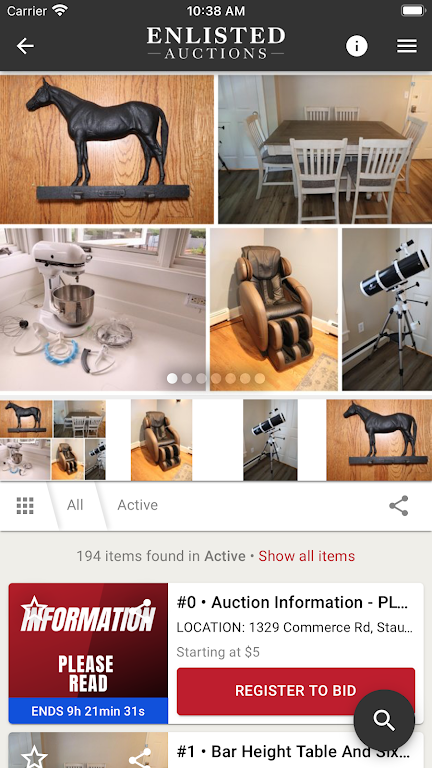 Enlisted Auctions Captura de pantalla 4