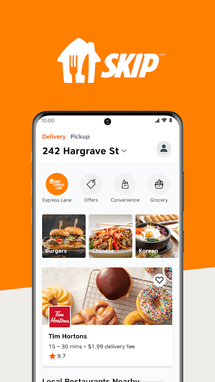 SkipTheDishes - Food Delivery應用截圖第1張